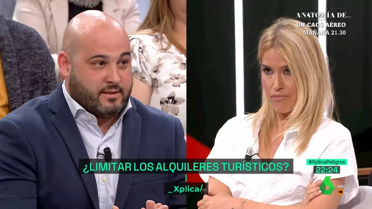 Afra Blanco pone contra las cuerdas a un gerente de pisos turísticos: '¿Tienen representación sindical?'