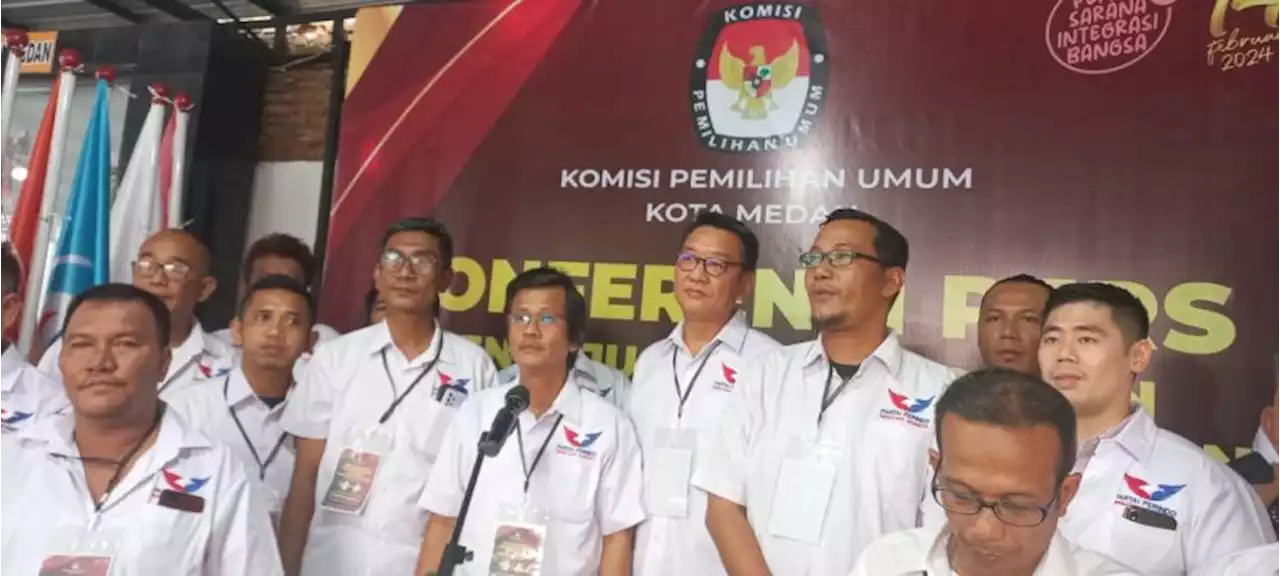 Resmi Daftar di KPU, Perindo Targetkan Kursi Pimpinan DPRD Medan