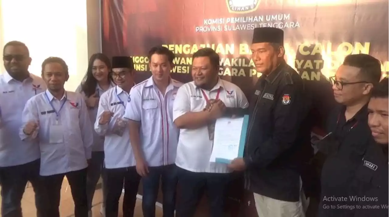 Resmi Mendaftar ke KPU, Partai Perindo Sultra Target 1 Kursi setiap Dapil