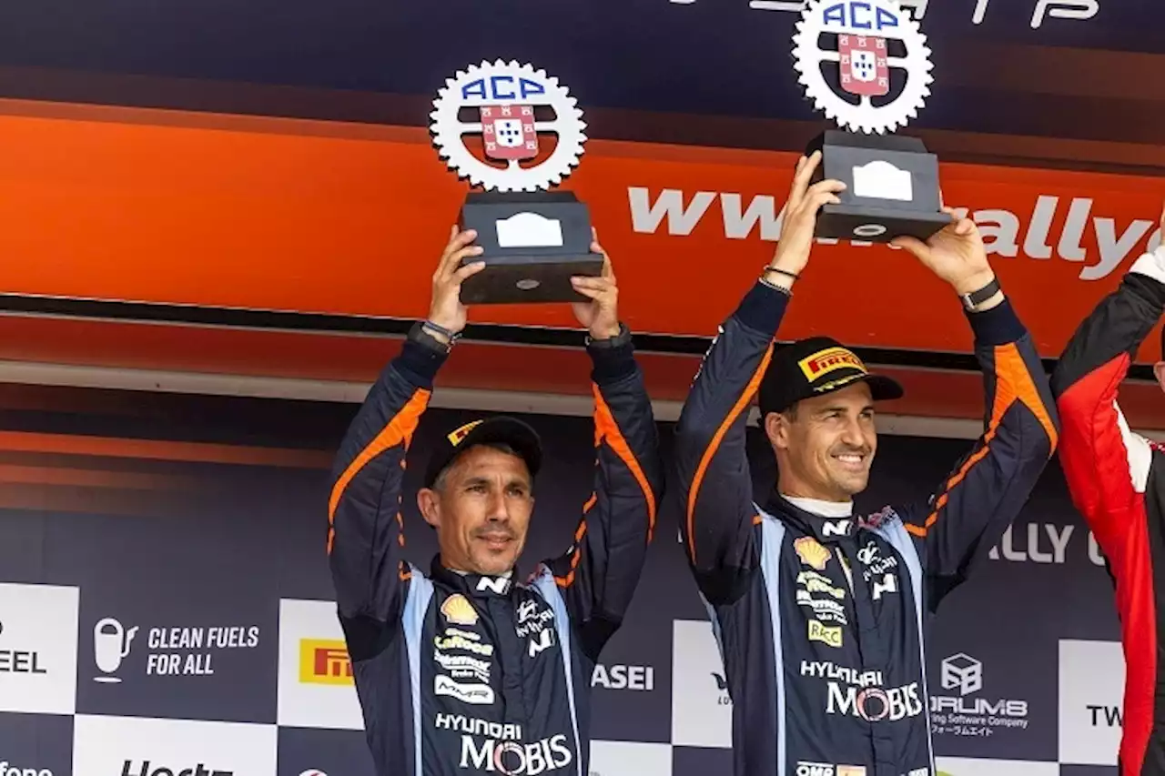 Portugal: Hyundai – Doppelpodium mit Sordo und Lappi