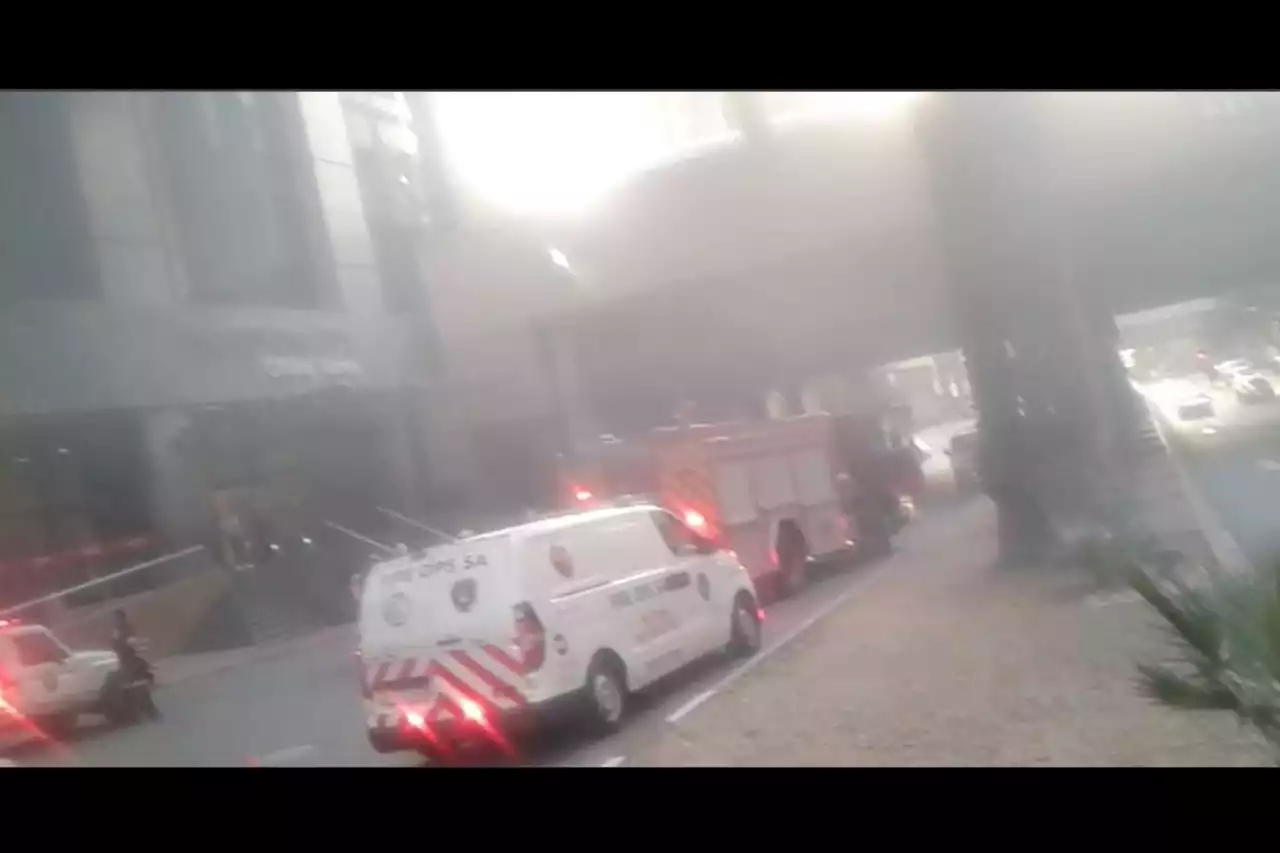 WATCH: Generator fault causes fire at Sandton City | The Citizen