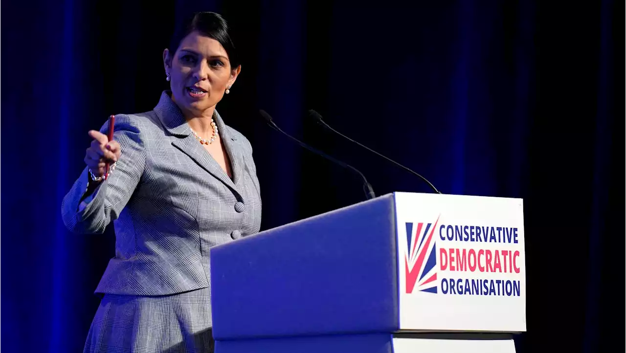 Priti Patel blames Conservatives for poor local election results as she praises Boris Johnson