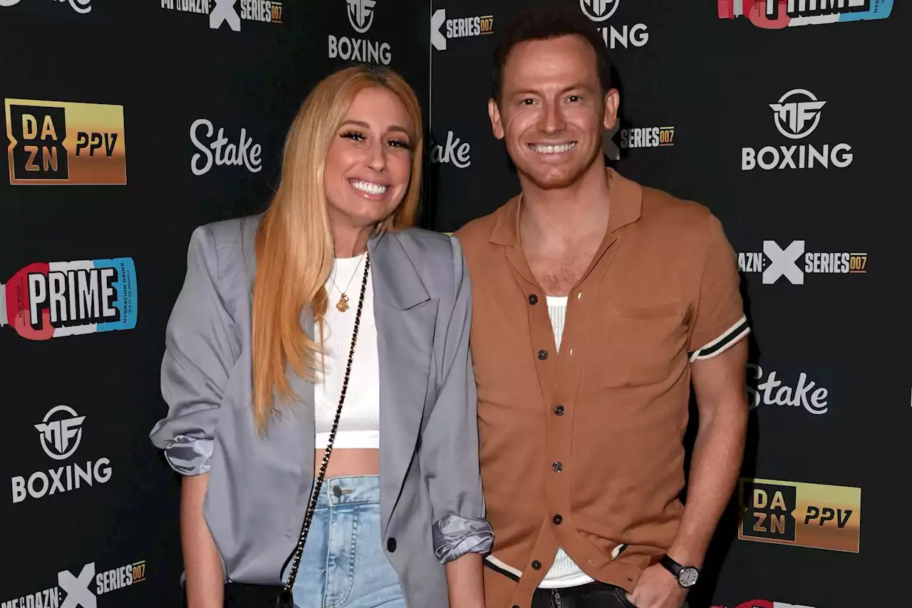 Stacey Solomon pictured on rare night out with hubby Joe Swash after I'm A Celeb