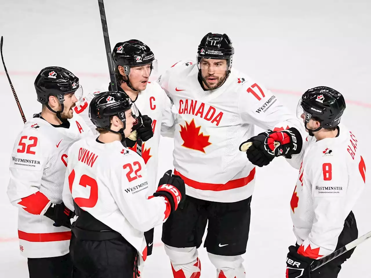 Canada tops Slovenia at hockey worlds, U.S. beats Hungary