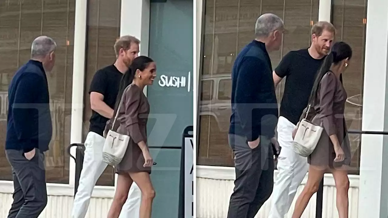 Harry & Meghan Grab Sushi, Pregnancy Rumors Seemingly Debunked