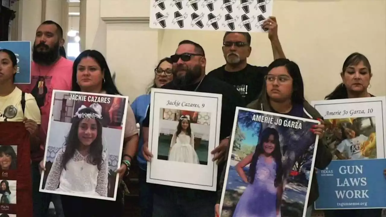 Uvalde families demanding gun control see a win as Texas state bill passes committee vote