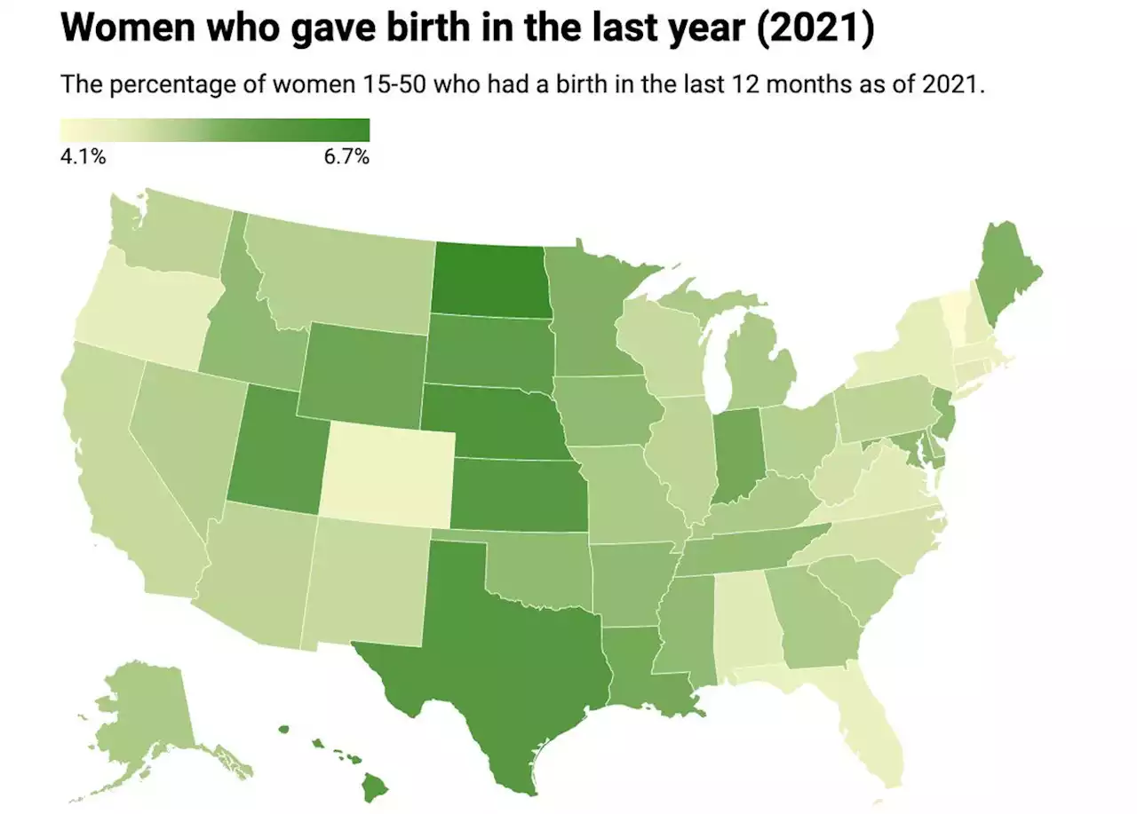 Alabama has fewer new mothers than most states, but one county bucks trend