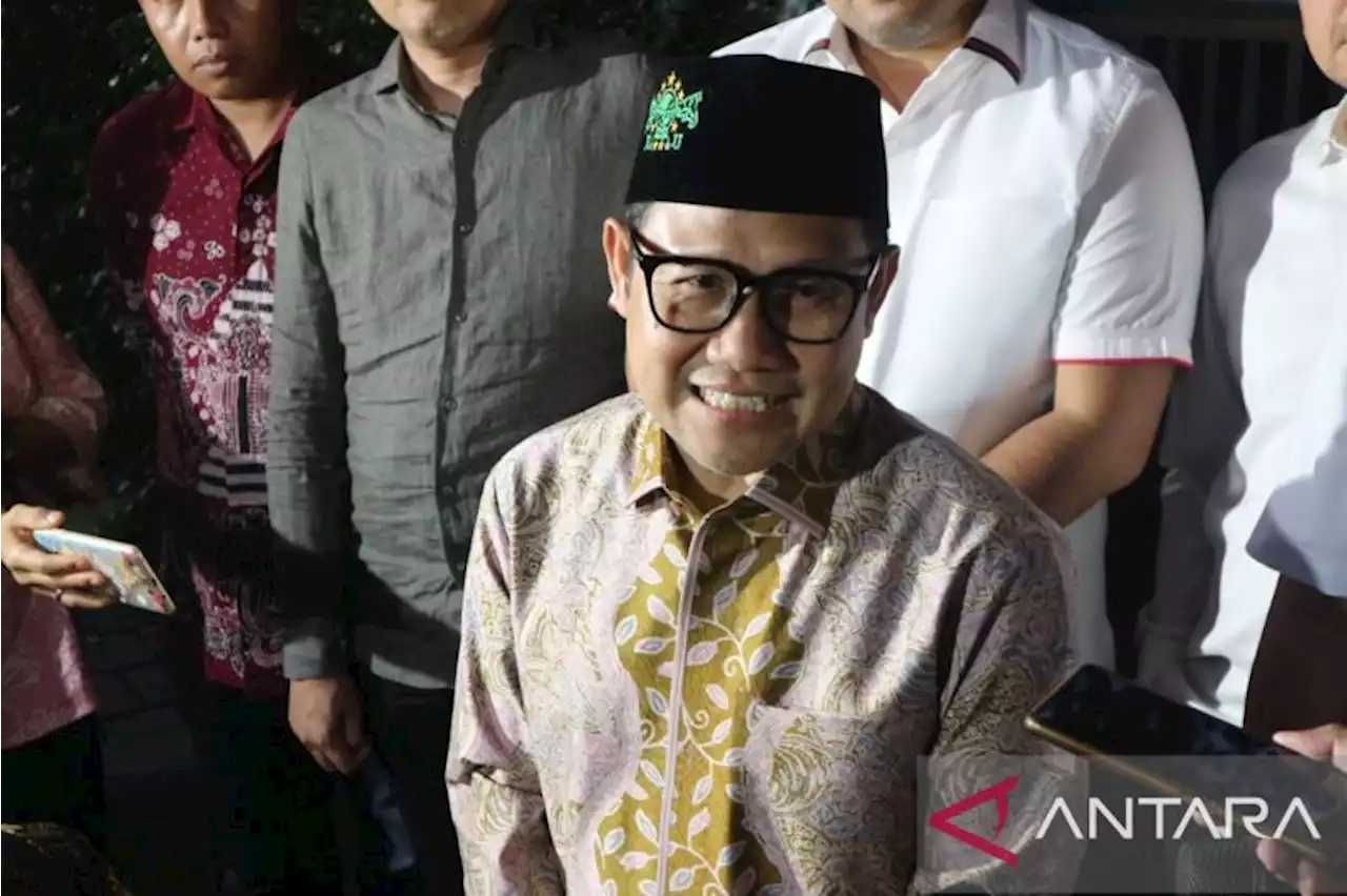 Cak Imin sebut didukung Ma'ruf Amin maju sebagai cawapres 2024