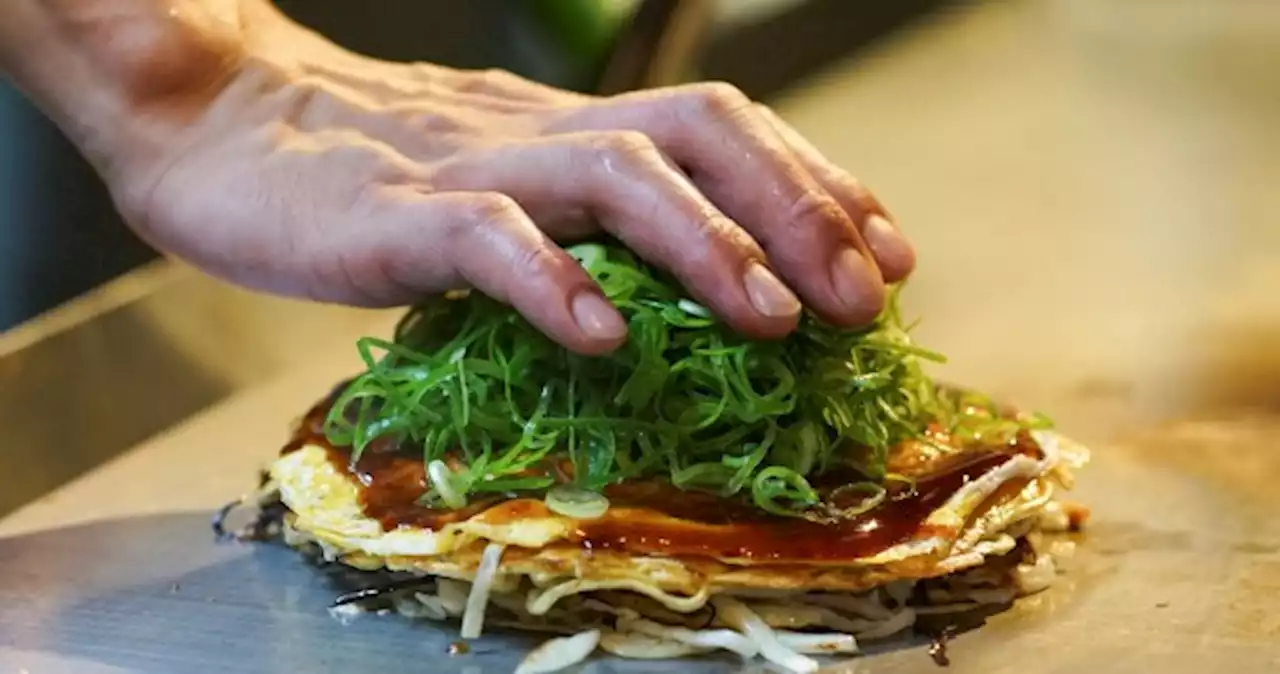 Sauerkraut or sardines? Hiroshima's pancake goes global for G-7 summit