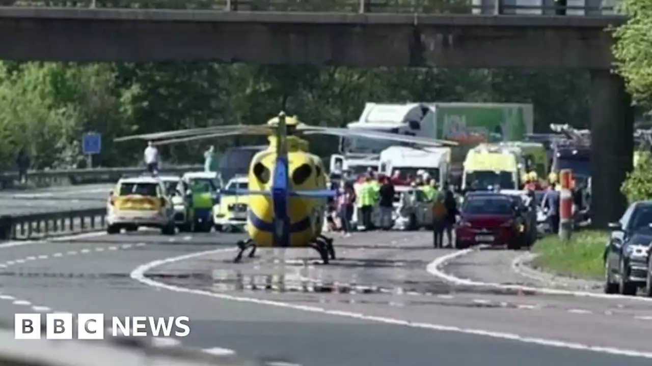 M66 crash: Pregnant woman dies as children fight for their lives