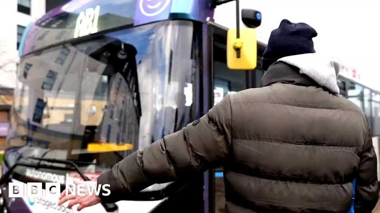 UK's first driverless bus begins passenger service in Edinburgh