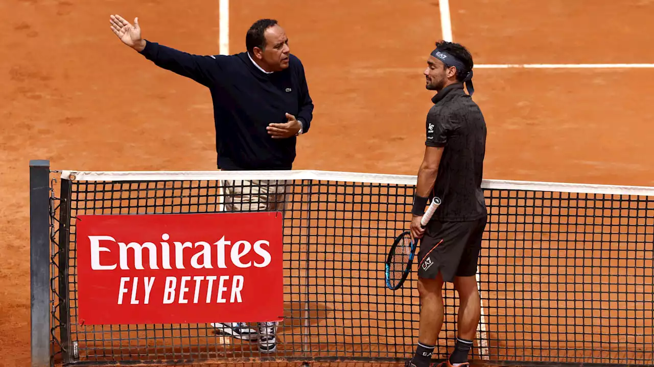 Tennis: „Bist du dumm?“ Schiri beleidigt – Fabio Fognini verliert komplett die Nerven