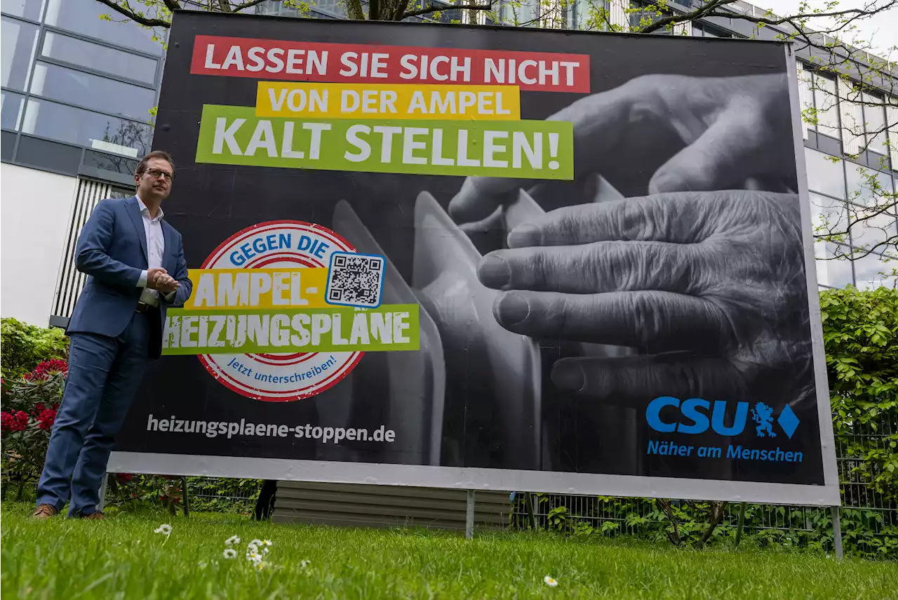 CSU sammelt Unterschriften gegen Heizungspläne des Bundes