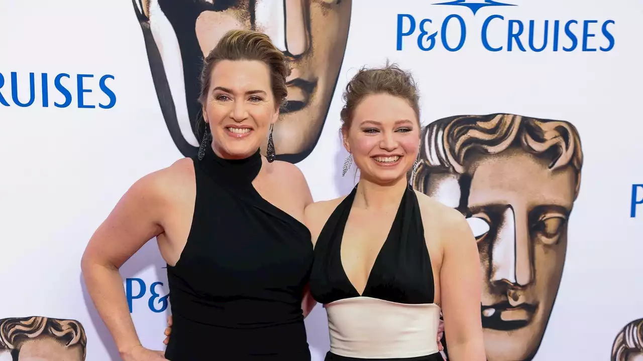 Kate Winslet And Mia Threapleton Do Mother-Daughter Style On The Red Carpet