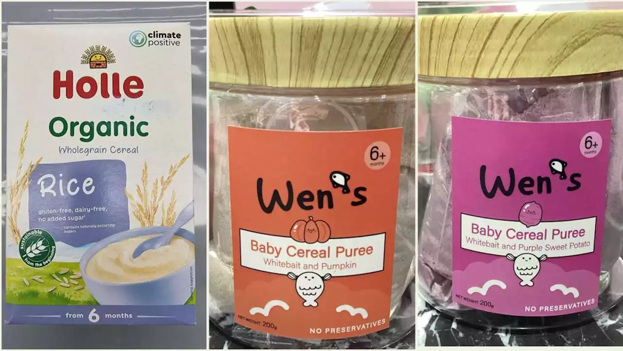 Singapore recalls baby puree and cereal rice products with excessive arsenic, advises against feeding items to children