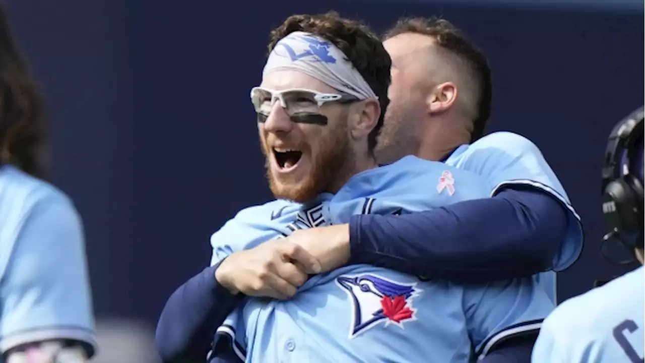 Danny Jansen lifts Blue Jays over Braves 6-5 for three-game sweep of Atlanta