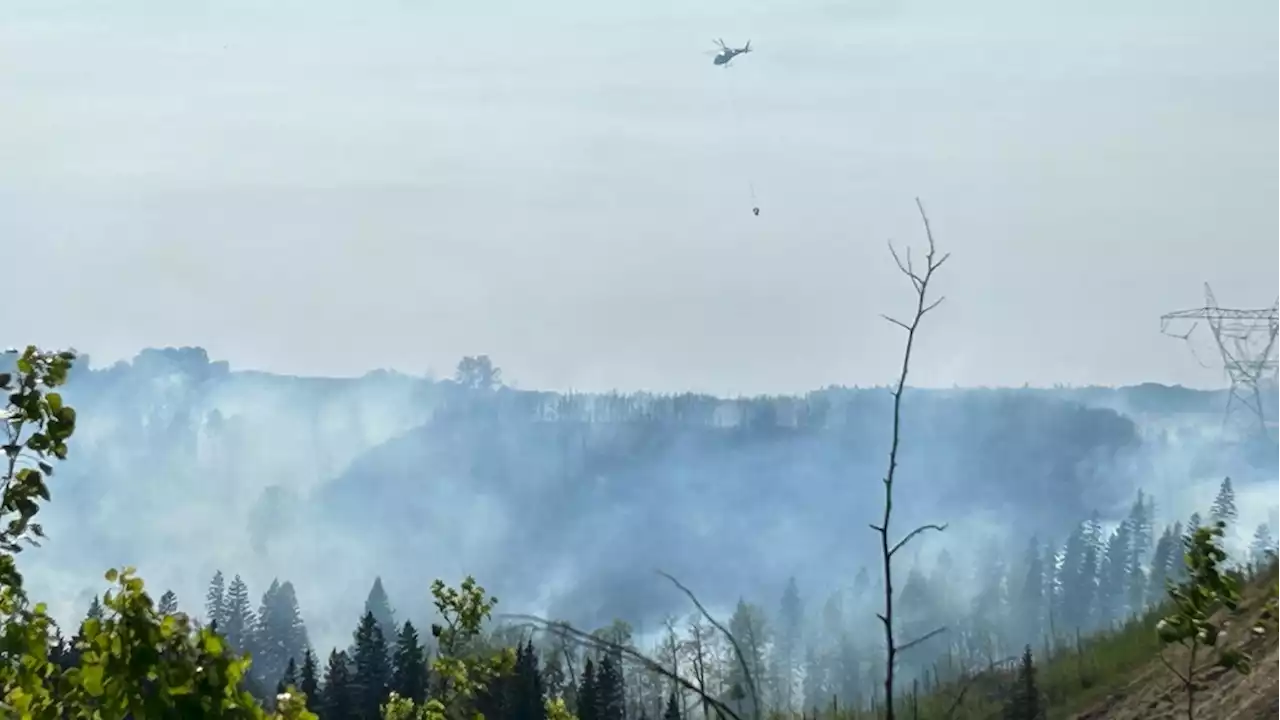 Wildfire in Leduc County contained, residents remain under evacuation order