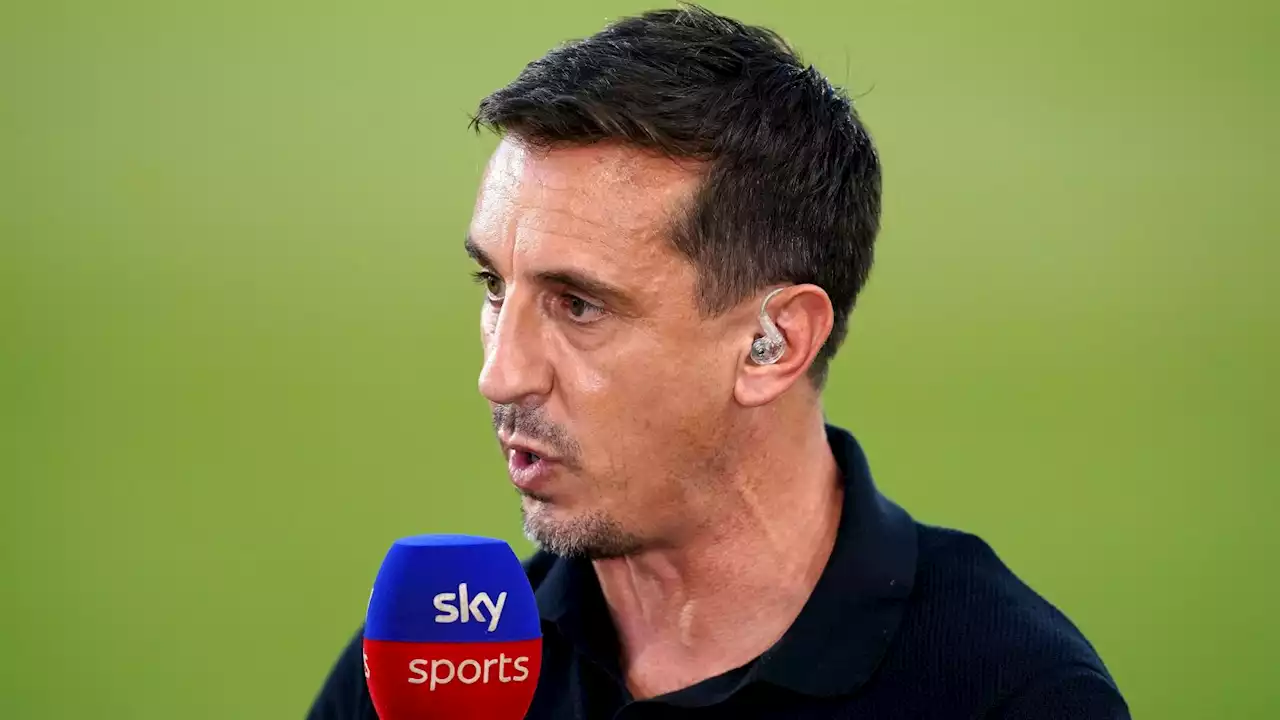 EPL: Gary Neville names Arsenal players to blame for title collapse