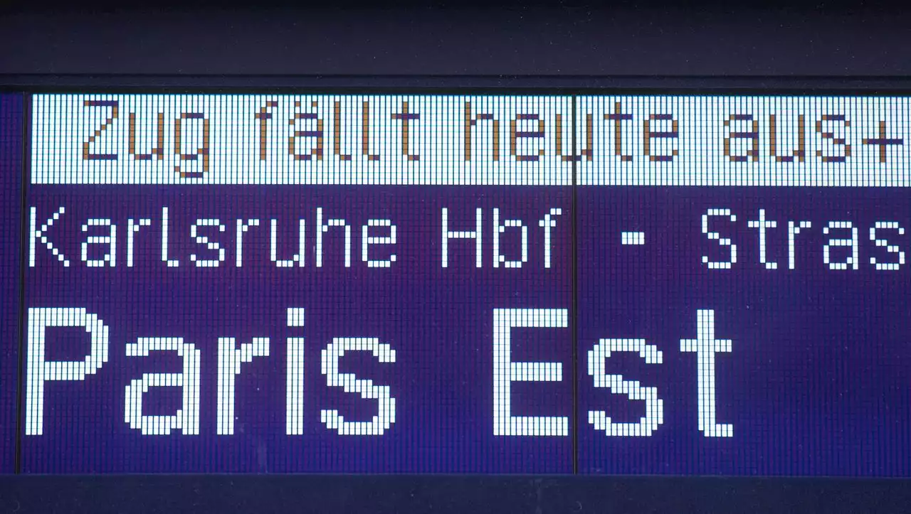 Marodes Netz der Deutschen Bahn: Rund 80.000 Züge fielen 2022 aus