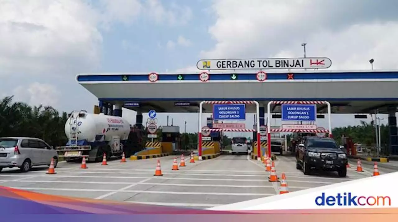 Tarif Tol Medan-Binjai Naik Mulai 18 Mei, Golongan I Jadi Rp 26.500