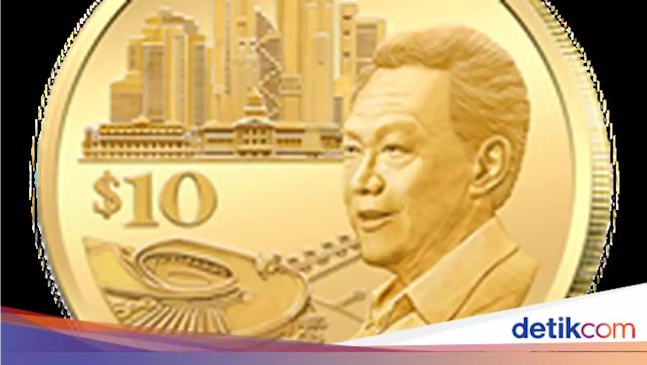 Singapura Rilis Uang Koin Khusus 10 Dolar Peringati Kelahiran Lee Kuan Yew