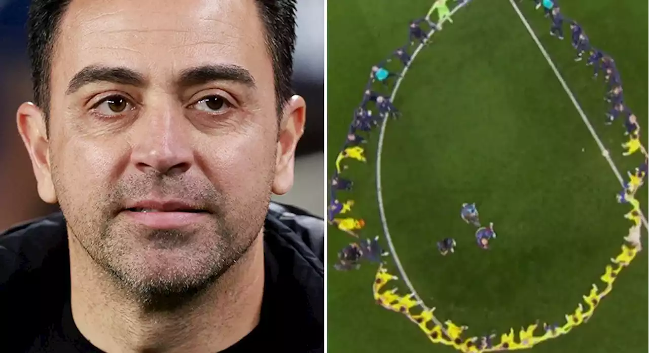 Xavi: 'Svårt att inte fira'