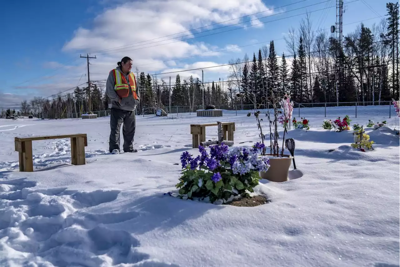 A place to mourn family in Pickle Lake