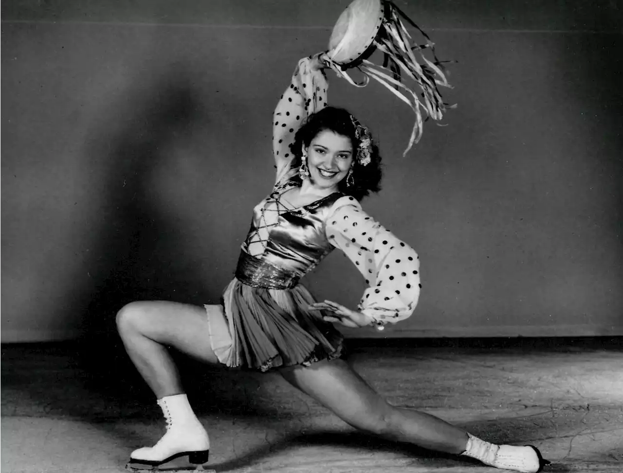 Canadian figure-skating champion Marilyn Wittstock was a ballerina on ice blades