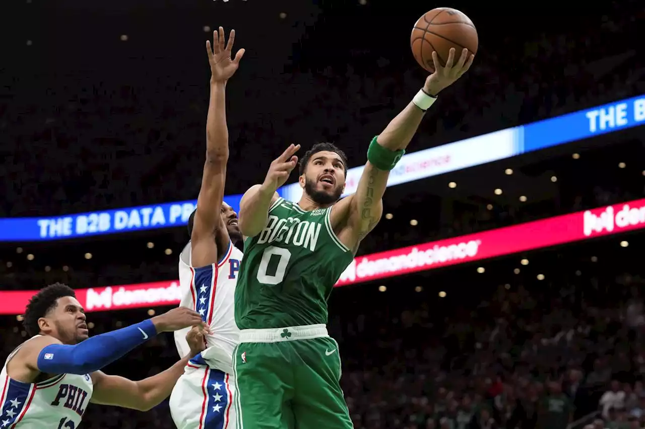 Jayson Tatum sets Game 7 record with 51 points, Celtics beat 76ers 112-88