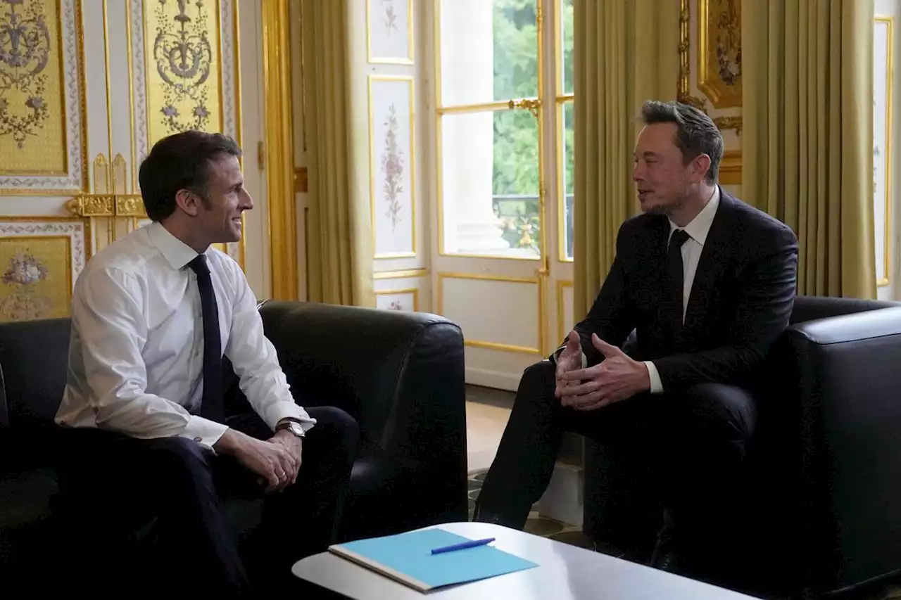 Macron courts Tesla’s Musk and other investors to ‘Choose France’