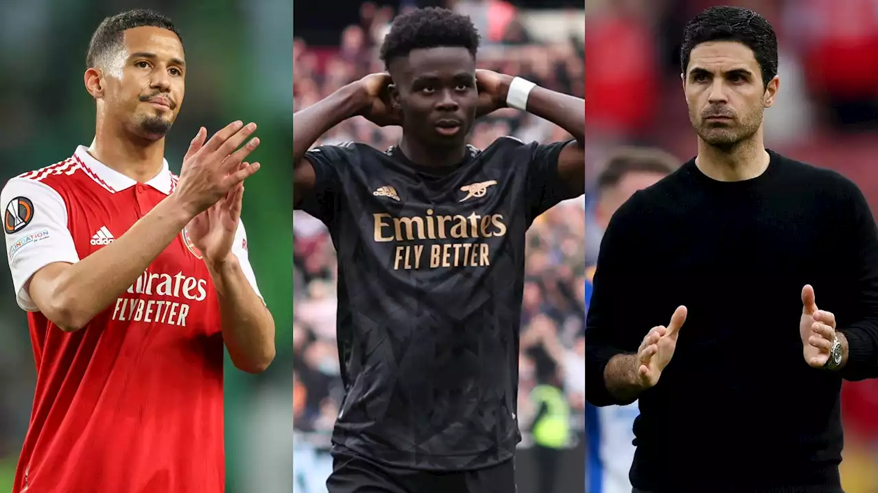 Bukayo Saka Gagal Penalti, Cedera William Saliba, Dibantai Brighton: 10 Momen Penyebab Arsenal Gagal Juara | Goal.com Indonesia