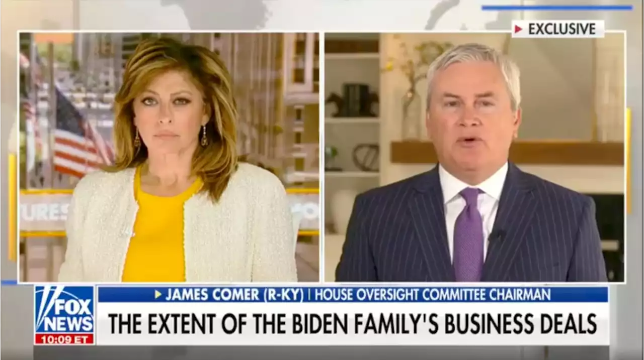 James Comer Links 'Missing' Biden Informant To 'Spy Business' In Wild Claim