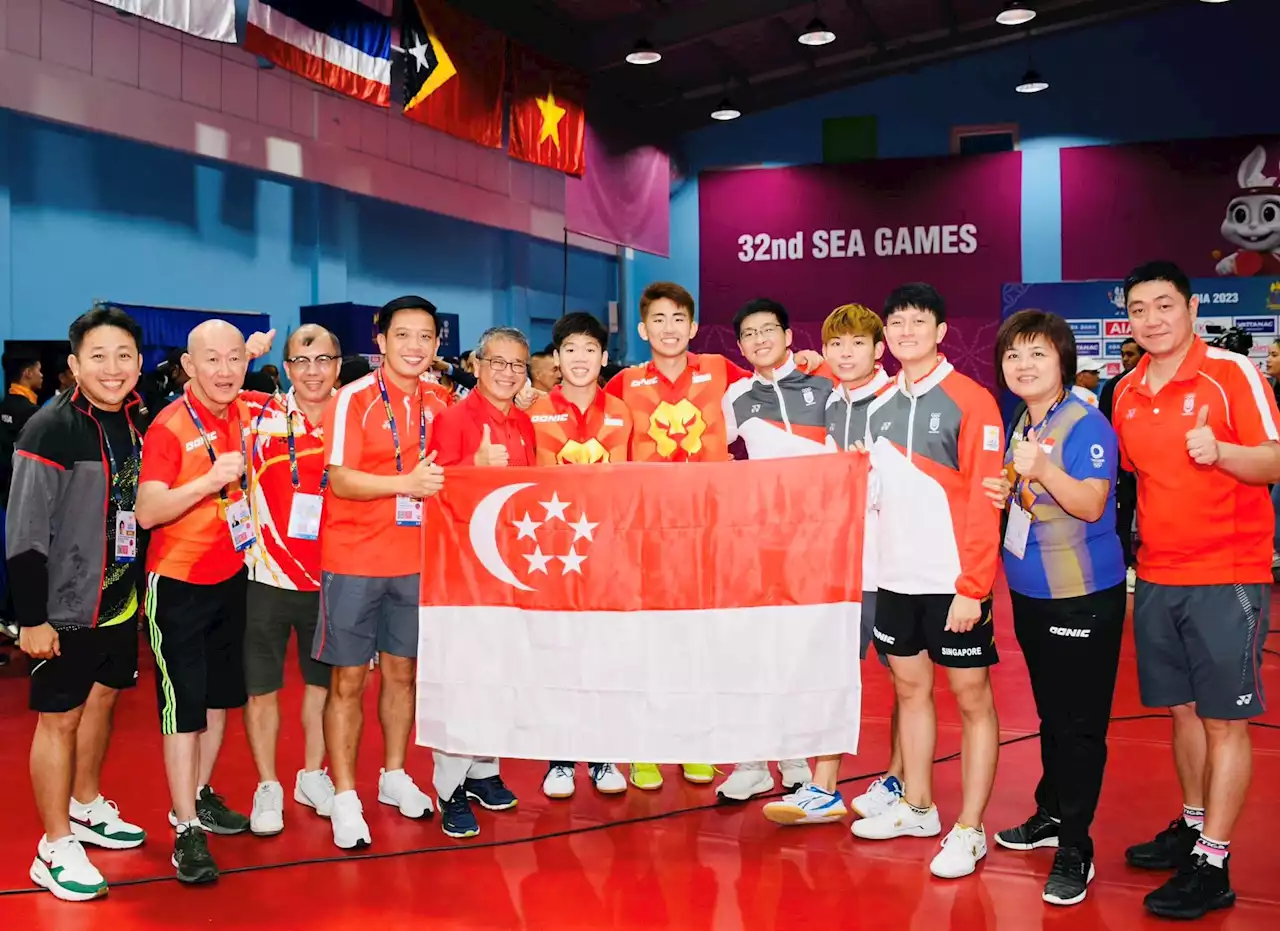 SEA Games: All-local born paddlers win men’s team gold medal with former medalist Gao Ning as coach - Singapore News