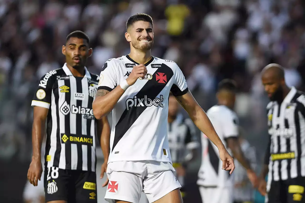 Vasco mantém sequência sem vitórias, perde do Santos e sai vaiado de São Januário