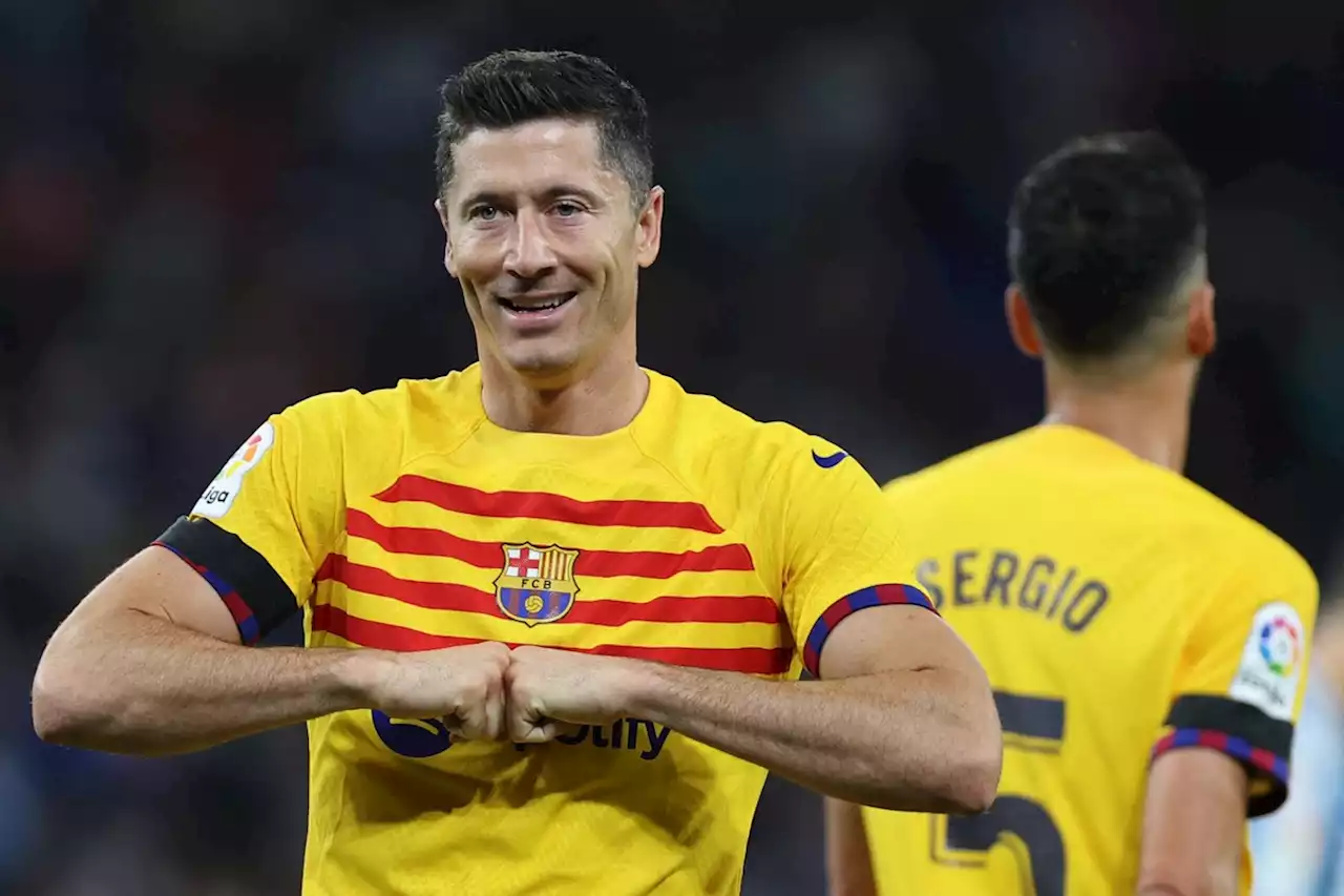 Lewandowski supera meta de gols em primeiro ano no Barcelona com 'doblete' em jogo do título