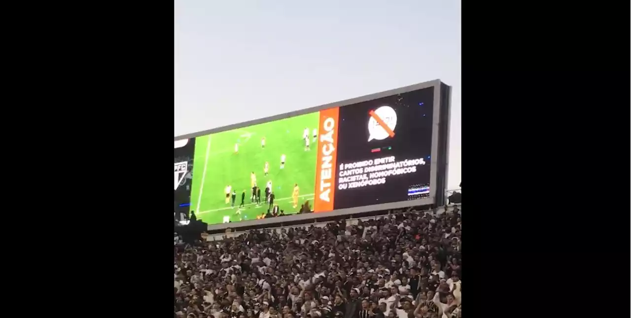 MP-SP abre inquérito contra por cantos homofóbicos em Corinthians x São Paulo; saiba possíveis punições esportivas