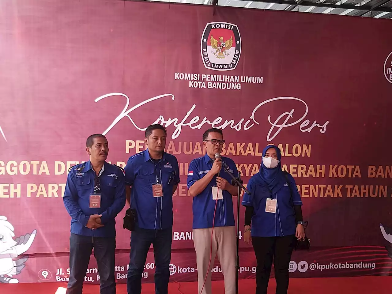 Daftarkan 50 Bacaleg ke KPU, Demokrat Bidik 9 Kursi DPRD Kota Bandung