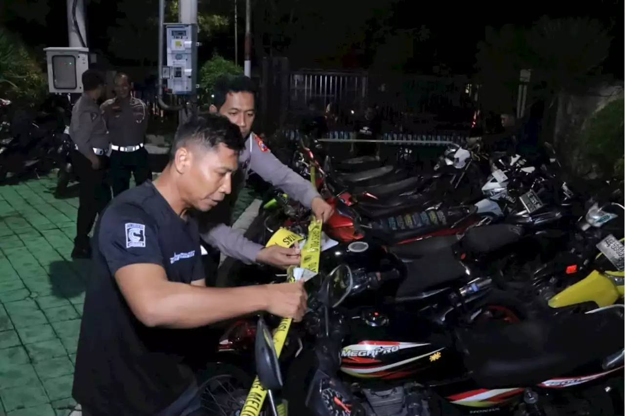 Kerap Resahkan Warga, 70 Motor Untuk Balap Liar Disita Polres Ngawi