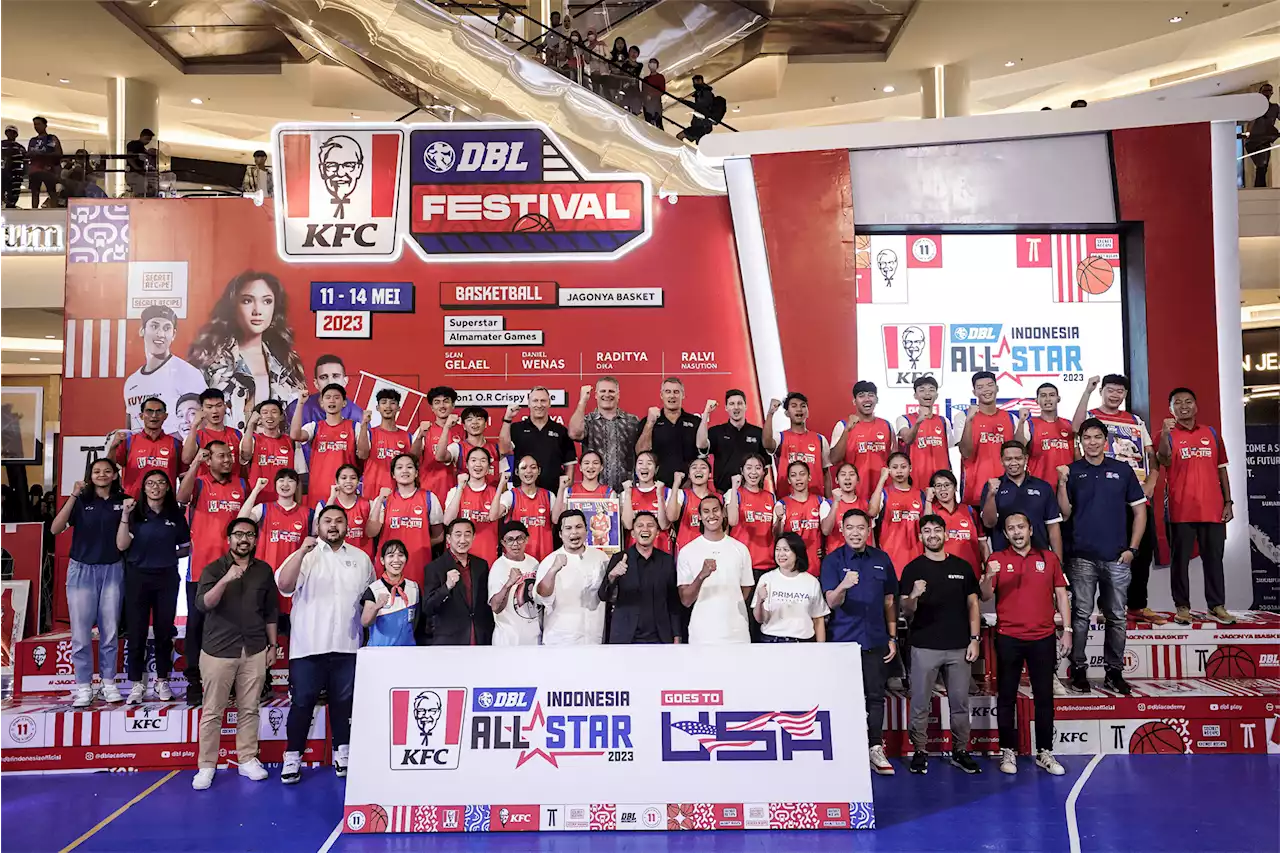 KFC DBL Festival 2023 Resmi Berakhir, 12 Putra dan Putri Terbaik Dikirim ke AS