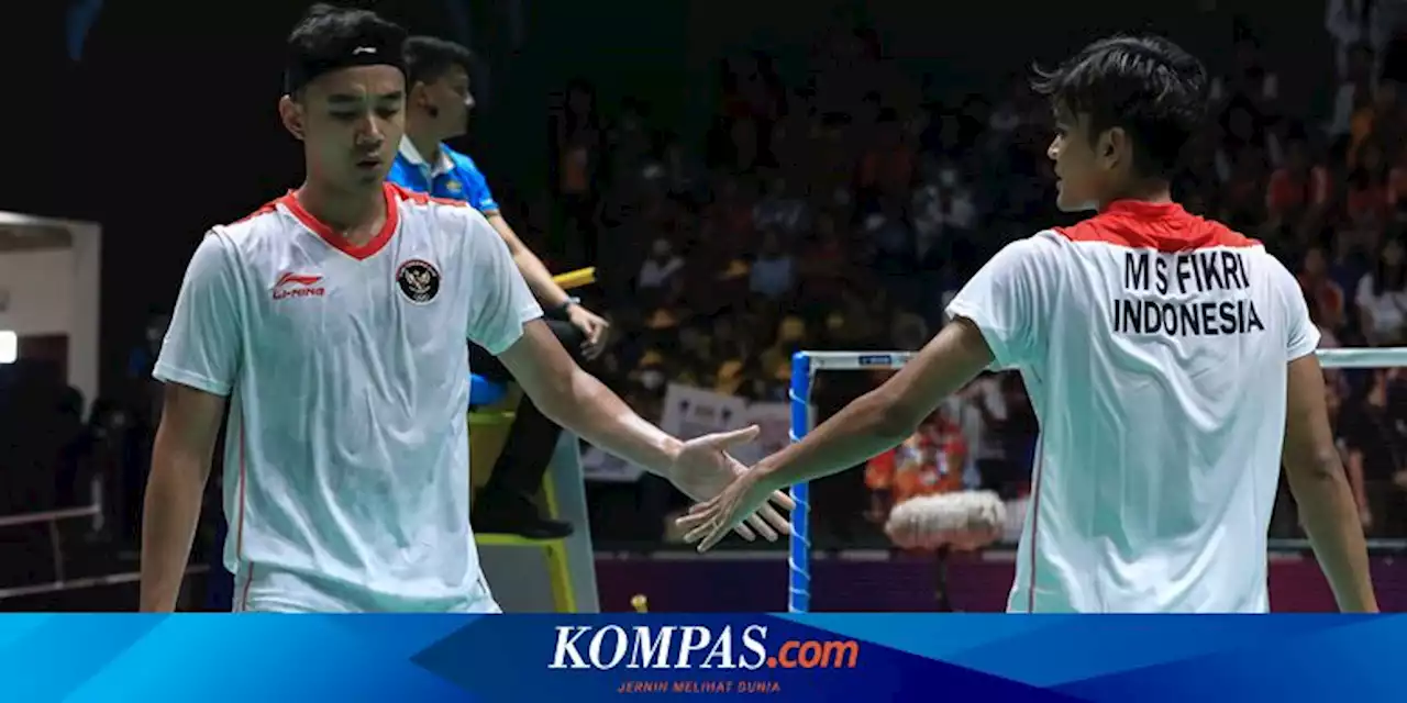 Hasil Bulu Tangkis SEA Games 2023: Kalah dari Pemain Ranking 79, Fikri/Bagas Gagal ke Final