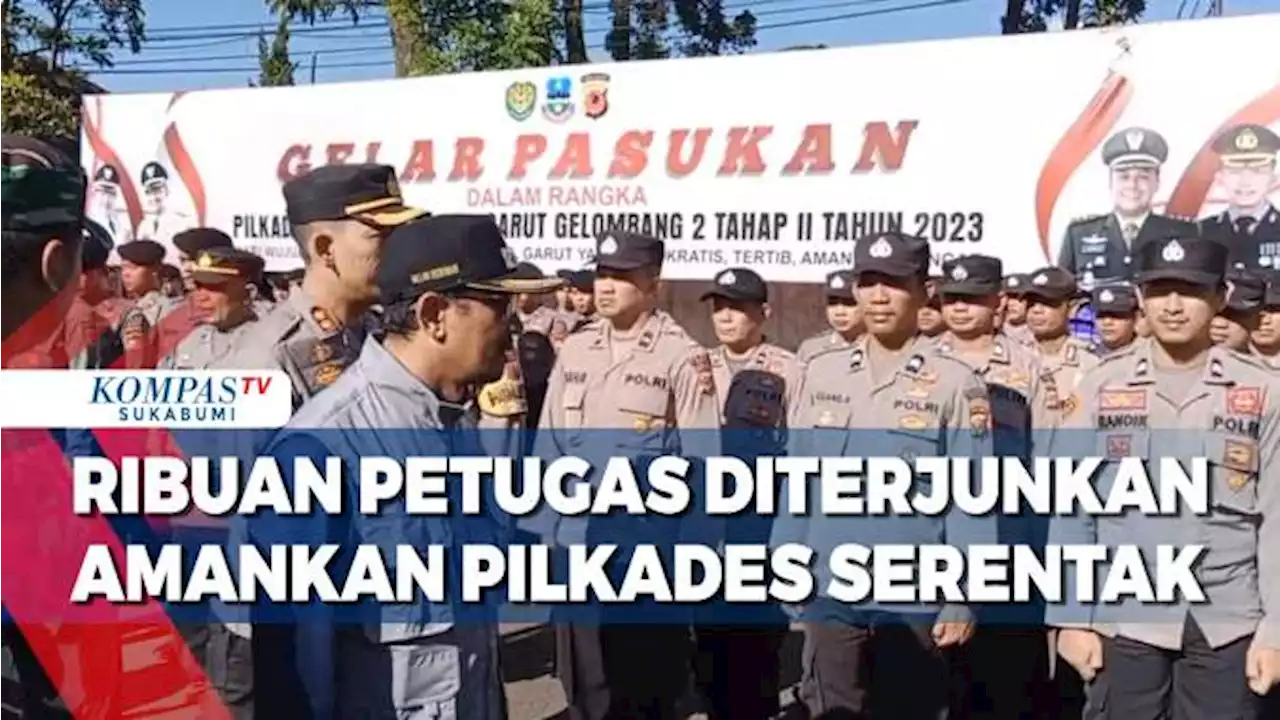 Ribuan Petugas Diterjunkan Amankan Pilkades Serentak