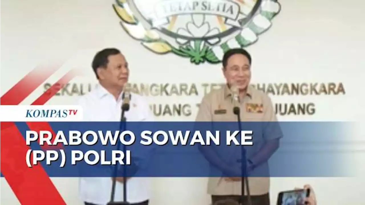 Sowan ke Persatuan Purnawirawan Polri, Prabowo Subianto Mengaku Banyak Belajar!