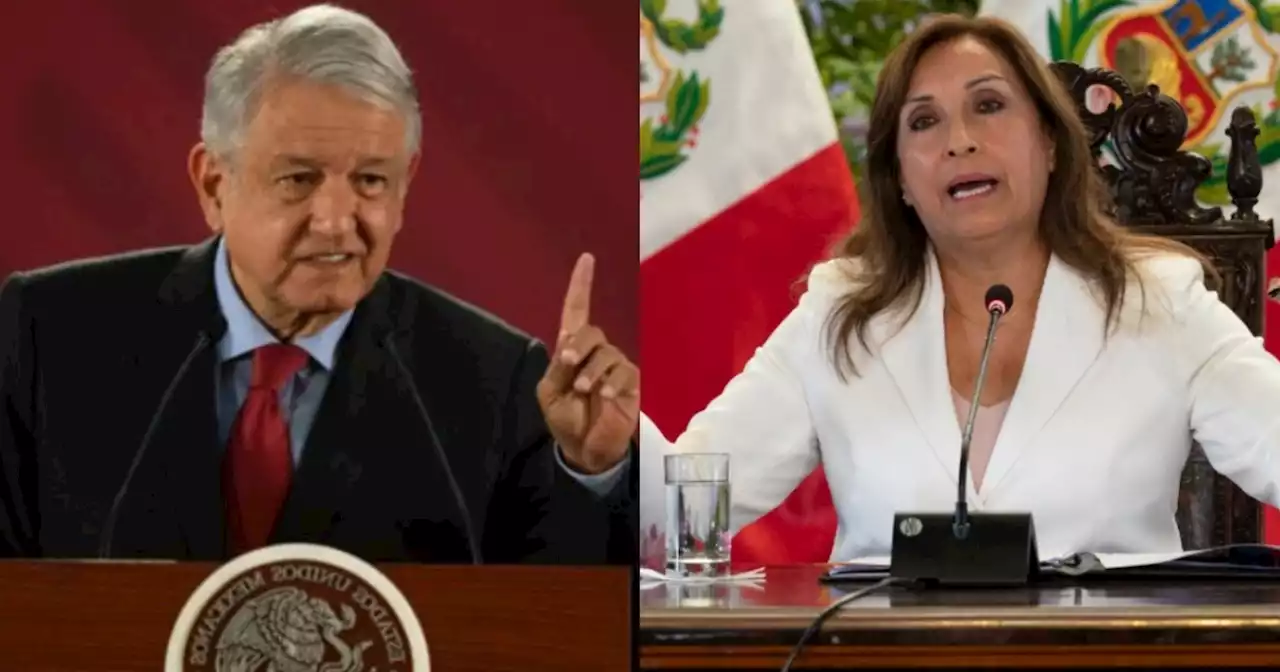 López Obrador tilda de 'usurpadora' a Dina Boluarte y le pide que deje la Presidencia de Perú