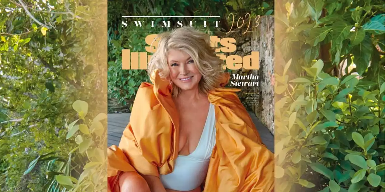 81-year-old Martha Stewart is Sports Illustrated's newest -- and oldest-- swimsuit cover model