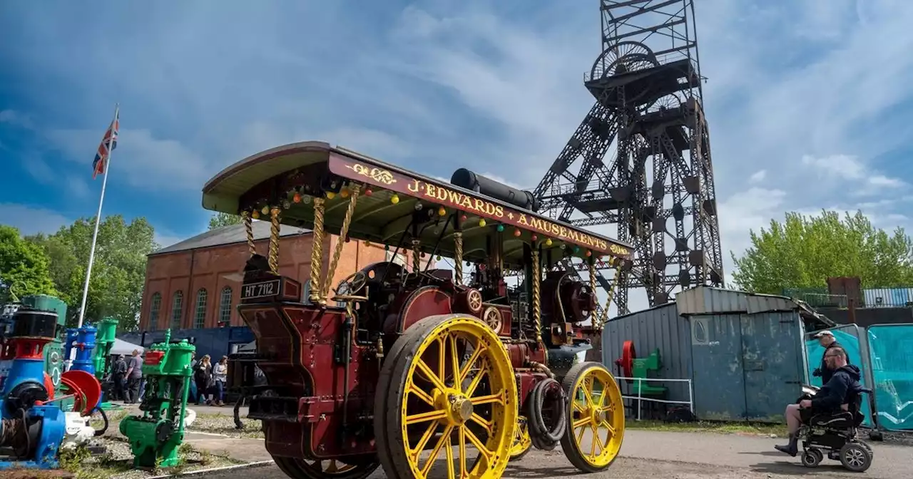 Train rides and engines galore as Peaky Blinders attraction hosts steam festival