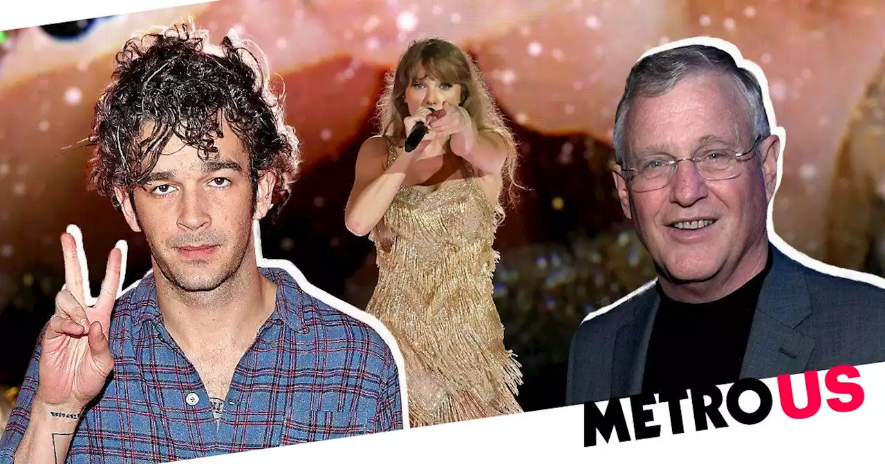 Taylor Swift’s dad hangs out with Matty Healy at Eras tour and they've got moves