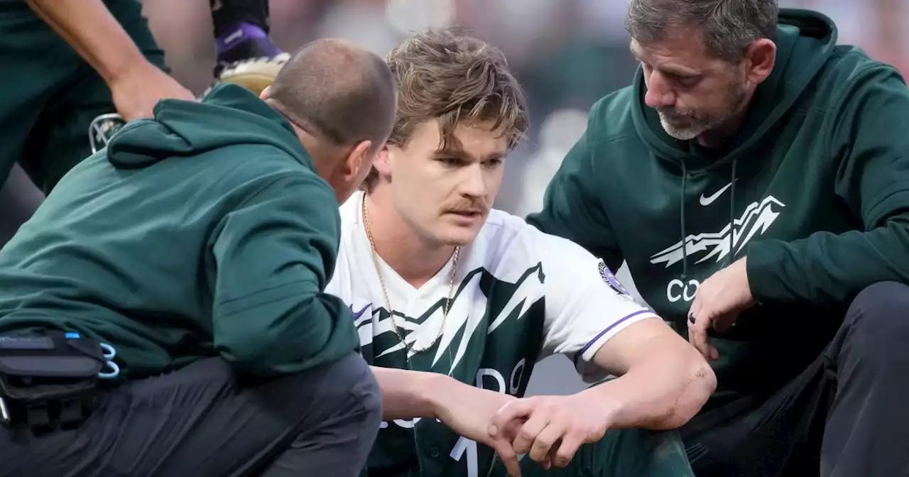 Colorado Rockies pitcher Ryan Feltner suffered a skull fracture after getting hit in head by line drive