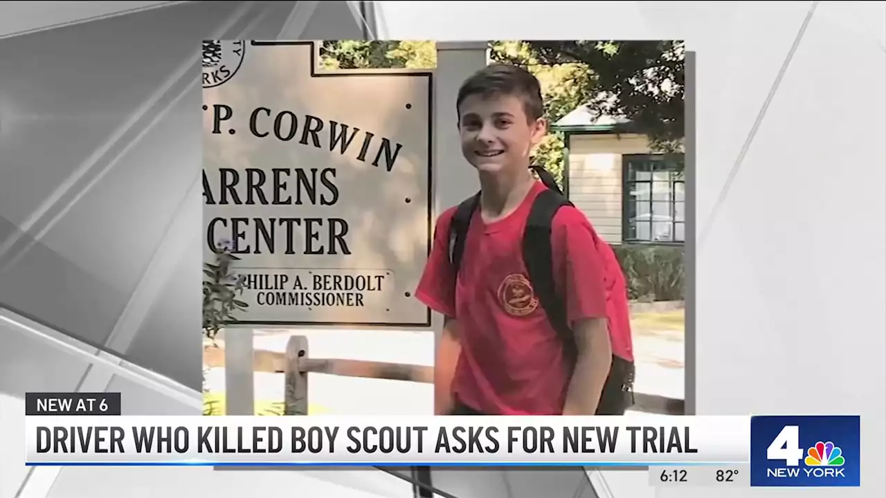 Convicted Drunk Driver Who Killed Long Island Boy Scout Asks for New Trial