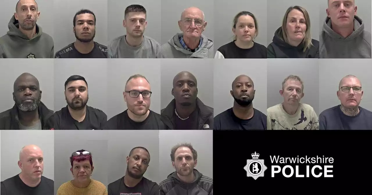 Gang busted as £1.3m worth of narcotics seized, 15 firearms found and OAP jailed