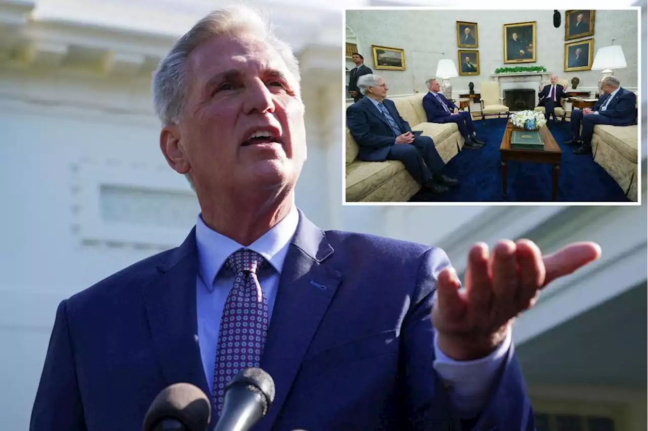 McCarthy warns Biden, Congress still ‘far apart’ on debt ceiling negotiations